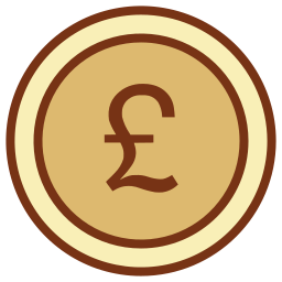 Great britain pound icon