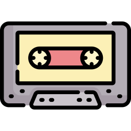 Cassette tape icon