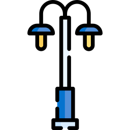 Street lamp icon