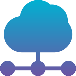 Cloud computing icon