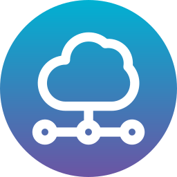 Cloud computing icon