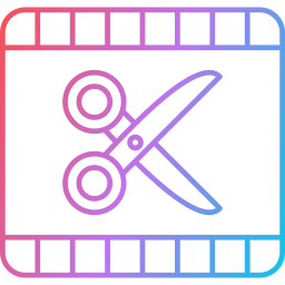 Video editing icon