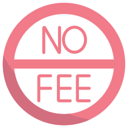 No fee icon