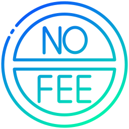 No fee icon