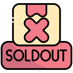 Sold out icon