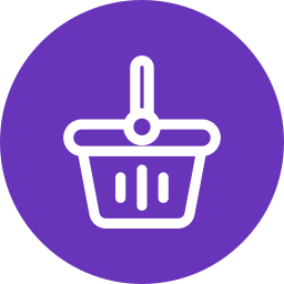 Shopping basket icon