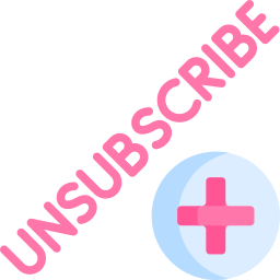 Unsubscribe icon