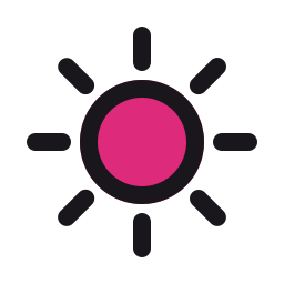 Sun icon