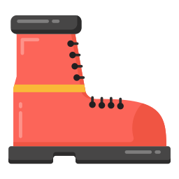 Hiking boots icon