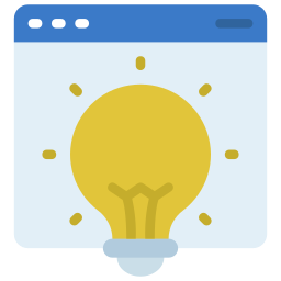 Creative idea icon