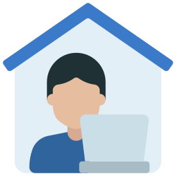 Work from home icon