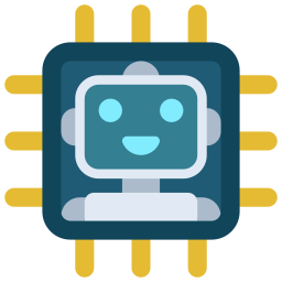 Computer chip icon