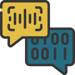 Natural language processing icon