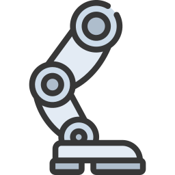 Mechanical leg icon