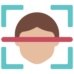 Face recognition icon