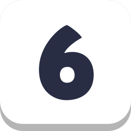 Number six icon