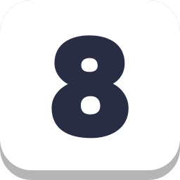 Number 8 icon