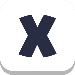 Letter x icon