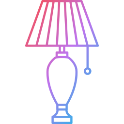 Table lamp icon