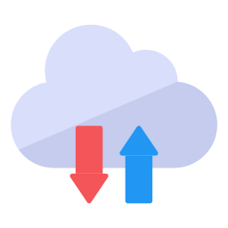 connessione cloud icona