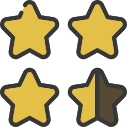 Star rating icon