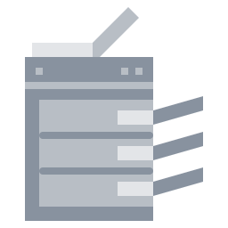 Copy machine icon