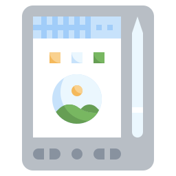 Graphic tablet icon