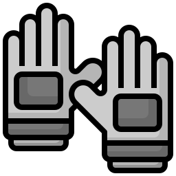 Winter gloves icon