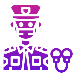 policier Icône