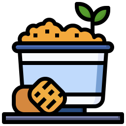 Mashed potato icon