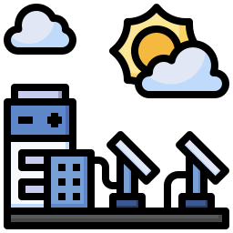 Солнечная батарея иконка
