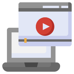 Educational video icon