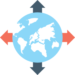 planète terre Icône