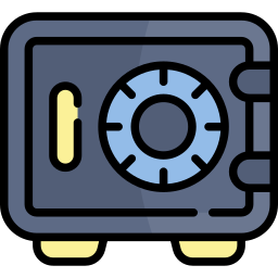 Safe box icon