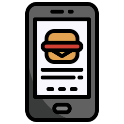 Food delivery icon