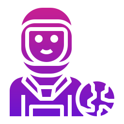 astronaut icoon