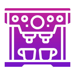 Coffee machine icon