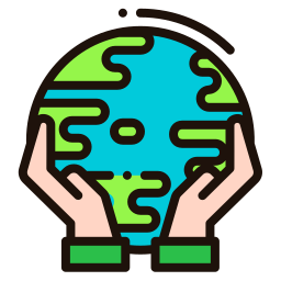 Protect the planet icon