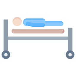 Hospital bed icon