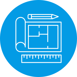 plan de la maison Icône