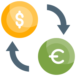 câmbio monetário Ícone