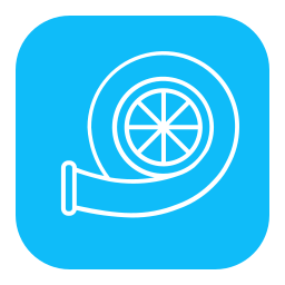 Turbo engine icon