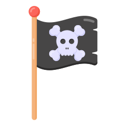 bandeira pirata Ícone