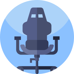 Gaming chair icon