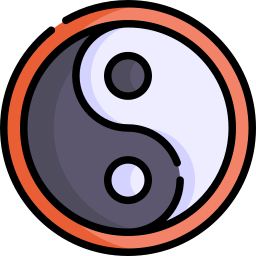 yin yang icona