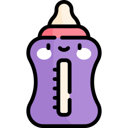 Baby bottle icon