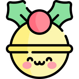 Christmas ball icon