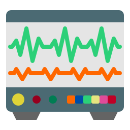 Heart rate monitor icon