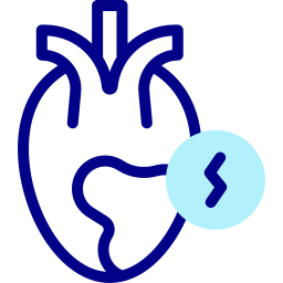 crise cardiaque Icône