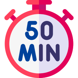 50 minutes Icône